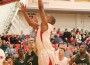 SOU junior Terriel Thomas makes a shot during the game against Evergreen on Saturday. Photo by Troy Goossen/The Siskiyou