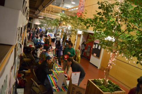 The ICC World Fair took place in the Stevenson Union with (x) clubs attending.