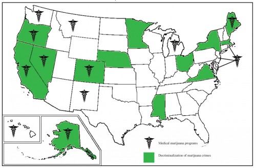 U.S. Marijuana Map