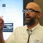 The director for the Emerging Media Digital Arts program is Robert Arellano. Photo by John Crow/The Siskiyou