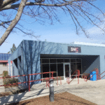 Exterior view of Southern Oregon University's Digital Media Center