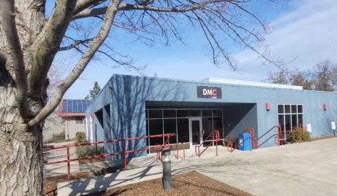 Exterior view of Southern Oregon University's Digital Media Center