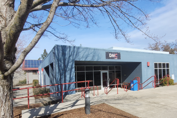 Exterior view of Southern Oregon University's Digital Media Center